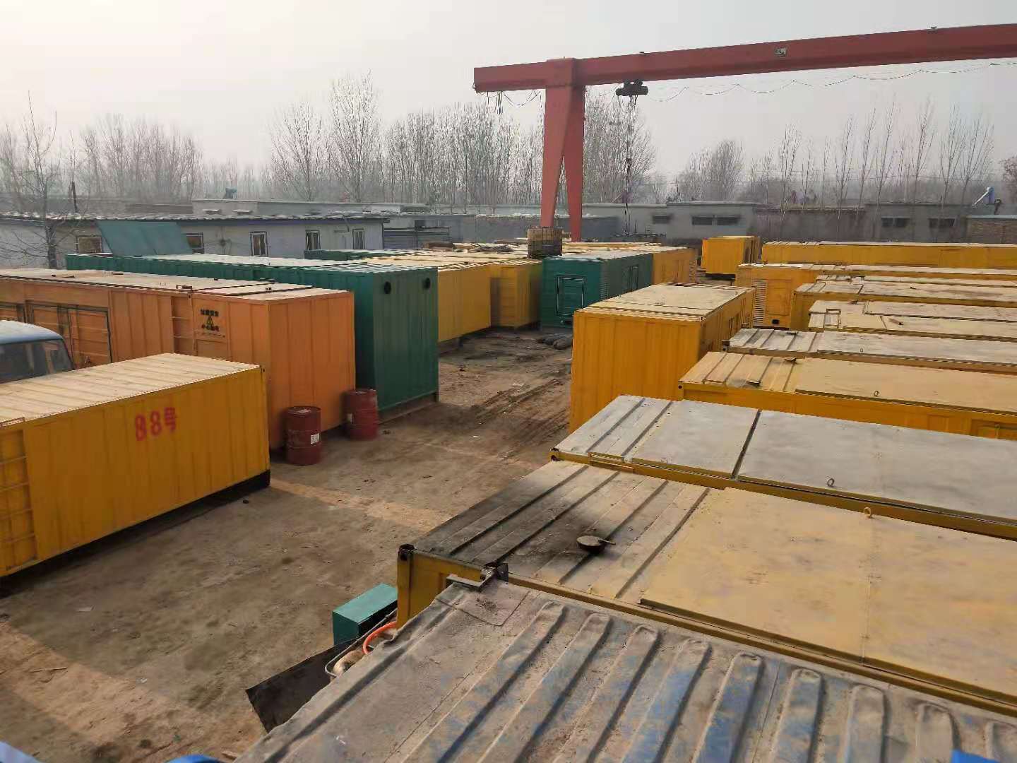 麻山租赁发电机-灰尘、风沙对柴油发电机组造成哪些不良影响？