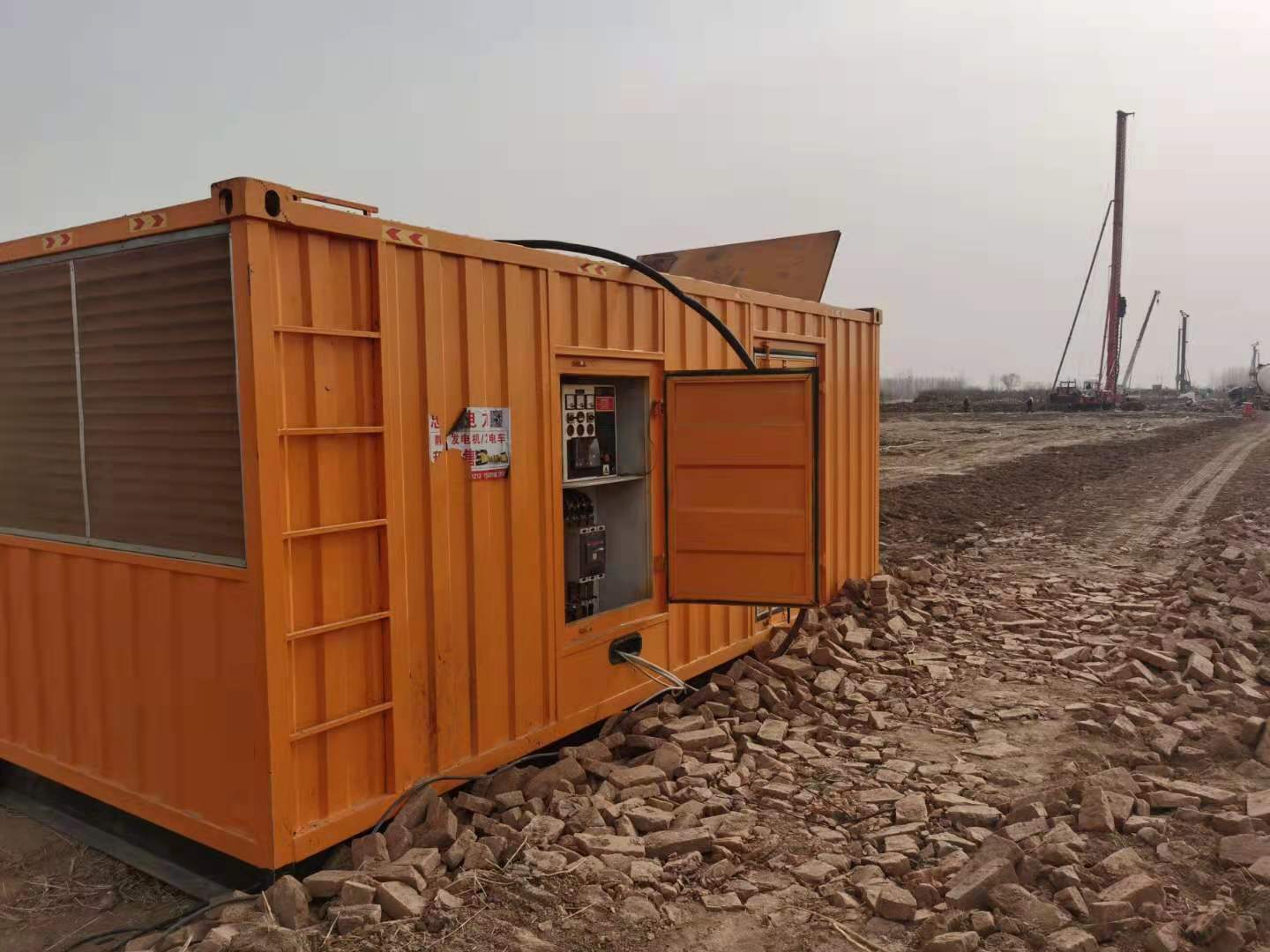 麻山发电车租赁-柴油发电机组的安装须知