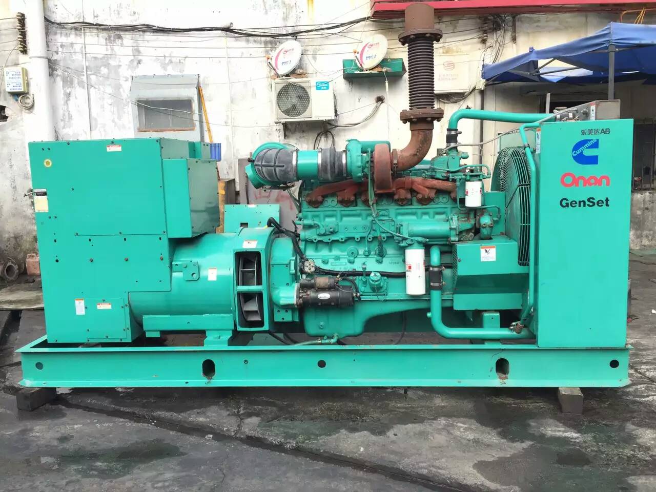 麻山租赁发电机-柴油发电机不正常冒烟的原因